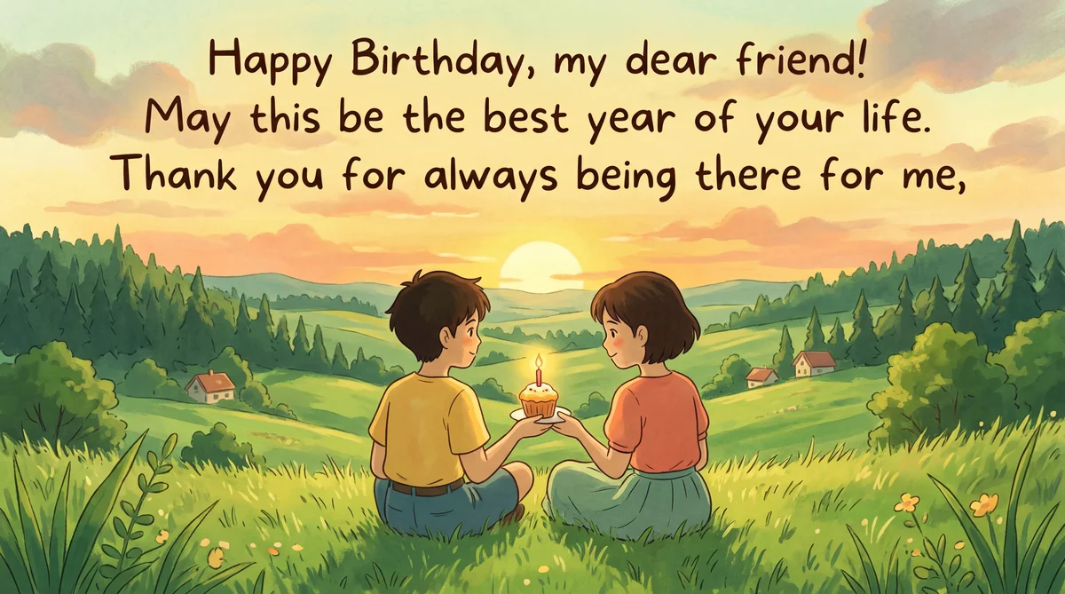 ไอเดียข้อความการ์ดวันเกิดสำหรับเพื่อนสนิท