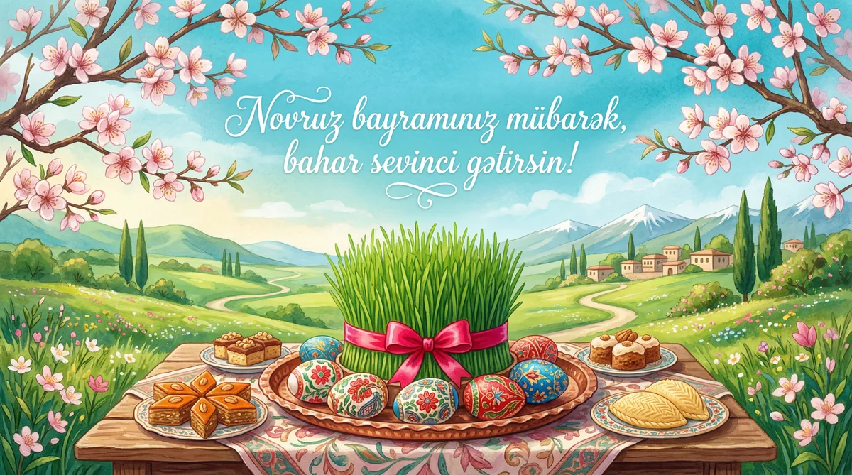 Novruz bayramınız mübarək, bahar sevinci gətirsin!