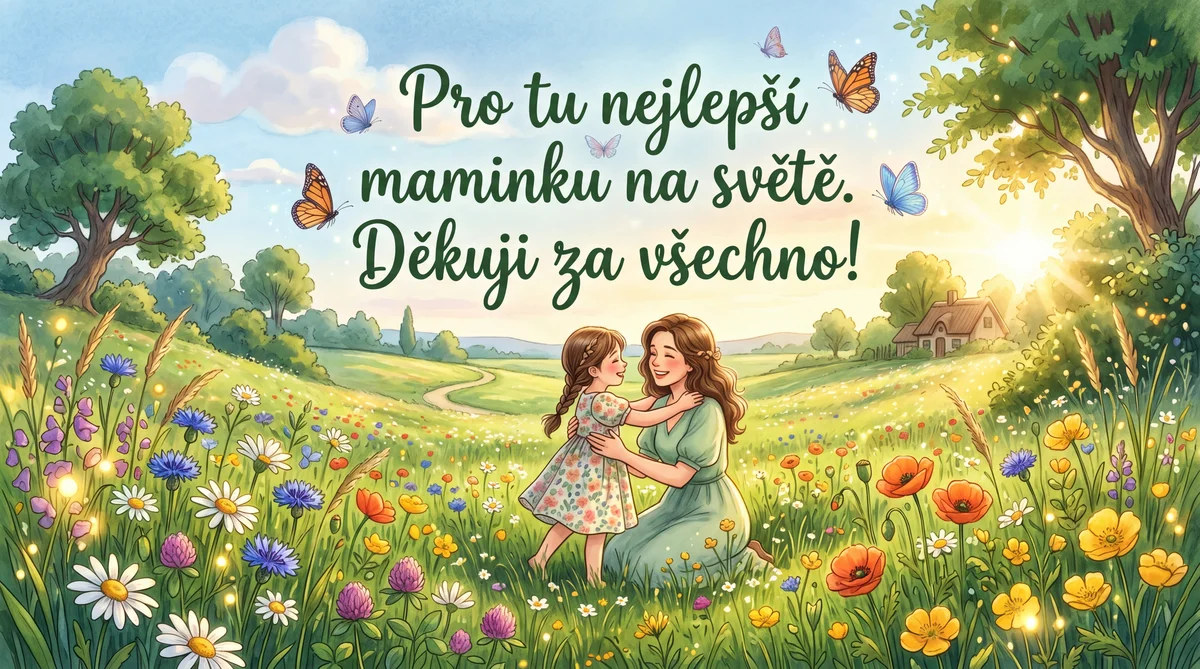 Přání ke Dni matek pro maminku