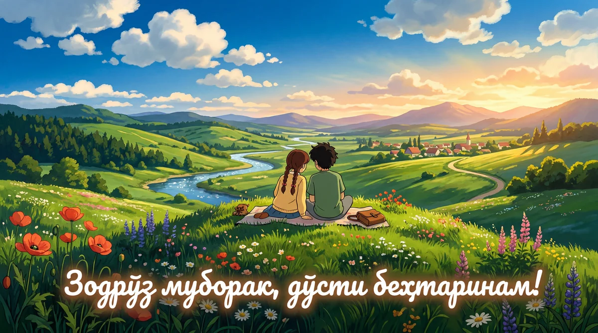 Табрикоти зодрӯз ба дӯсти беҳтарин