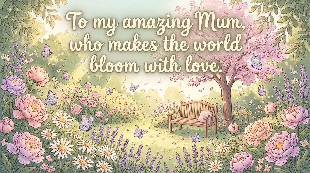 Mother's Day card for my amazing Mum
