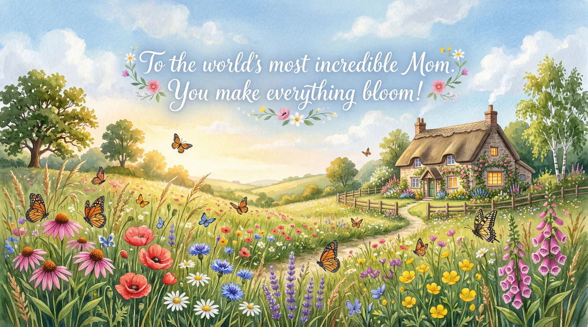 Happy Mother's Day card for my incredible mom