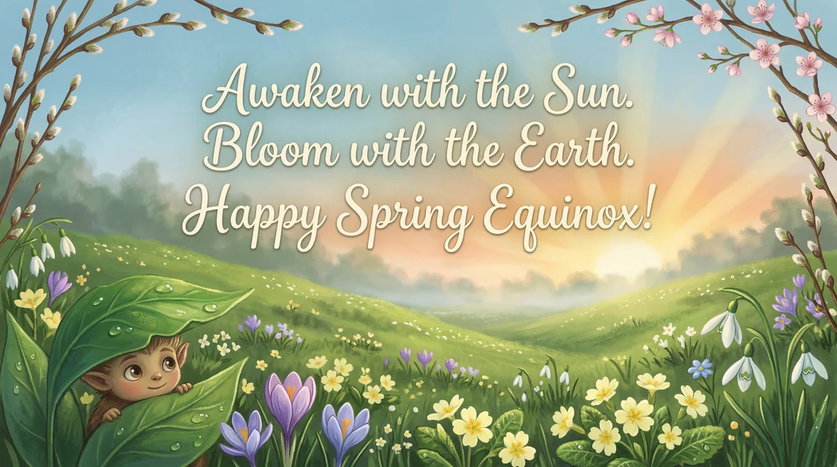 Happy Spring Equinox wishes