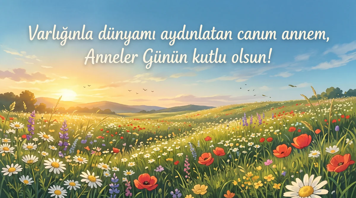 Anneler Günü kartı mesajı