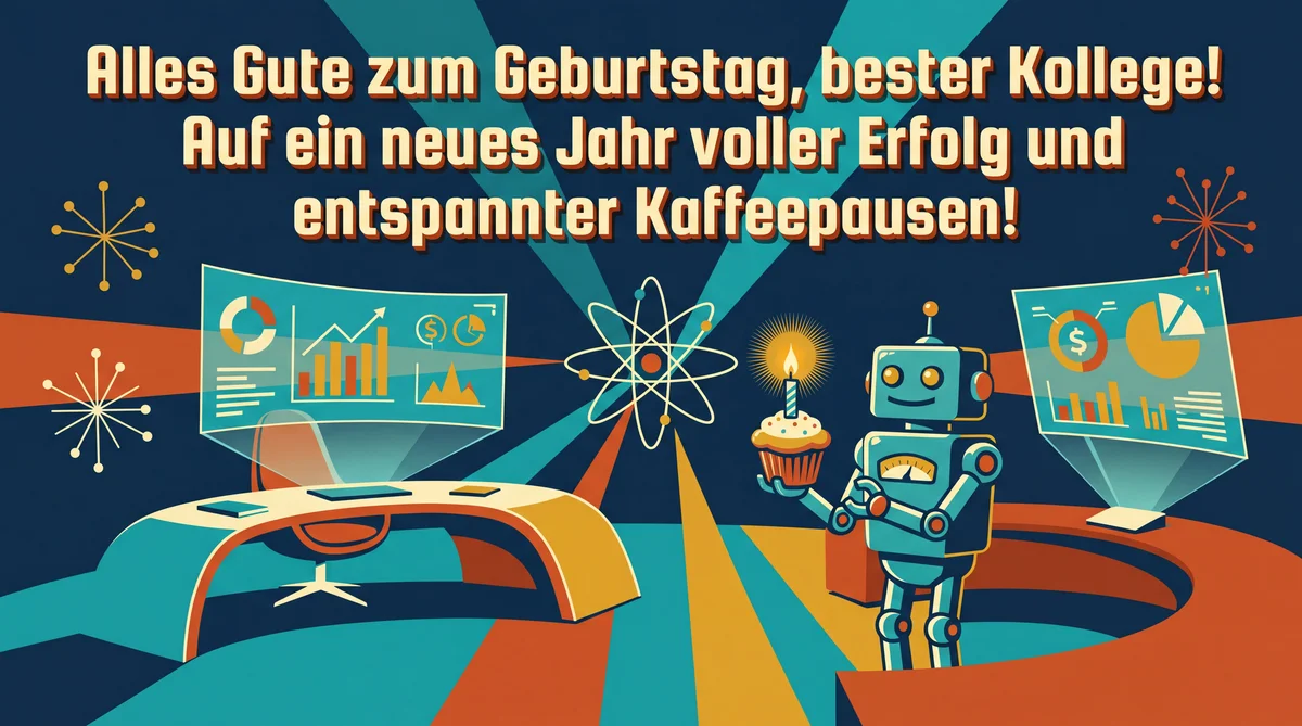 Geburtstagswünsche für meinen Lieblingskollegen