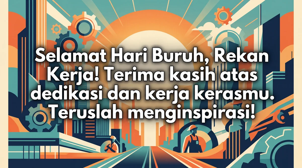 ucapan selamat Hari Buruh untuk rekan kerja