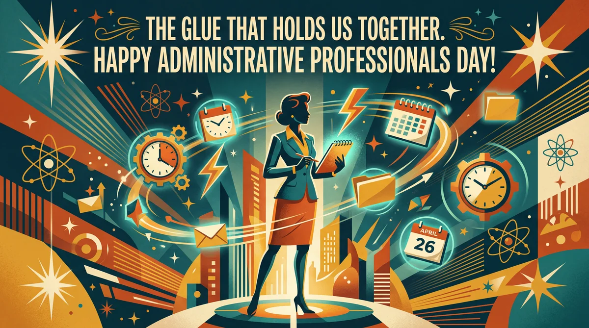 Happy Administrative Professionals Day wishes for colleagues