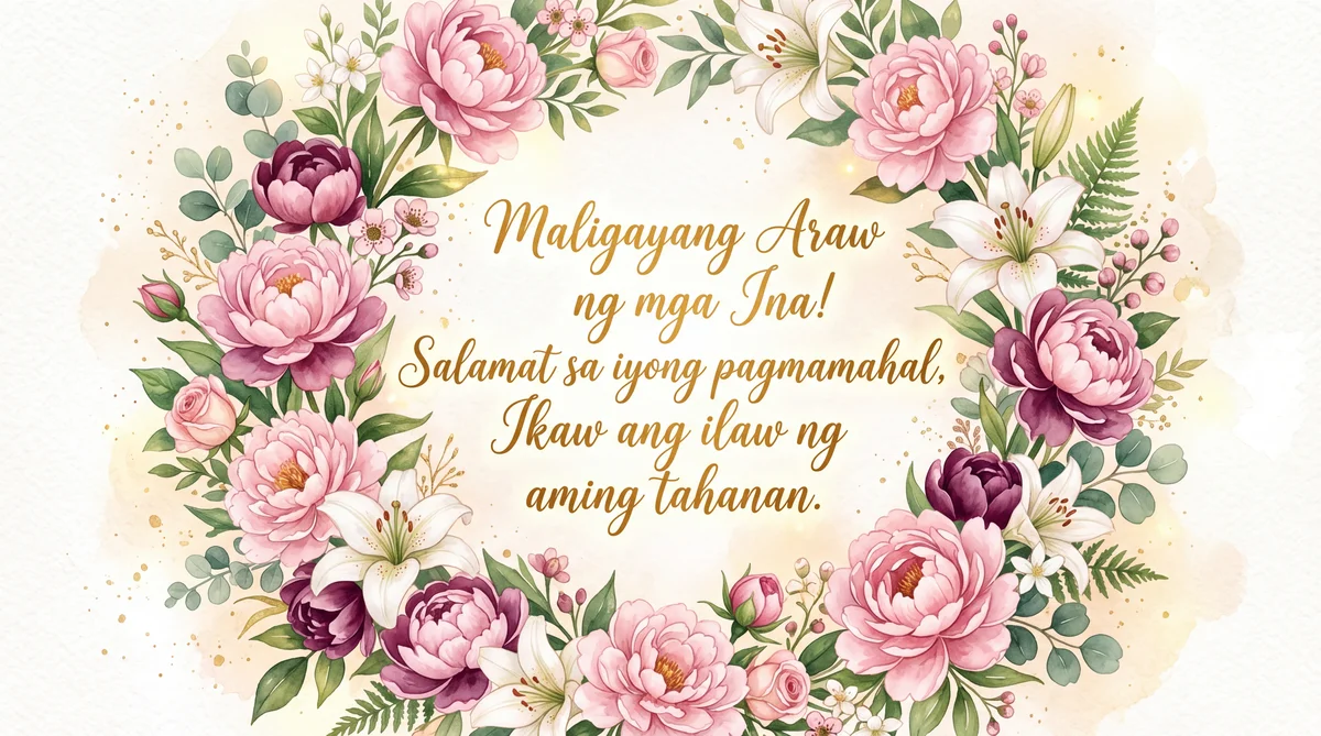 Greeting card for Mother's Day for my beloved mom