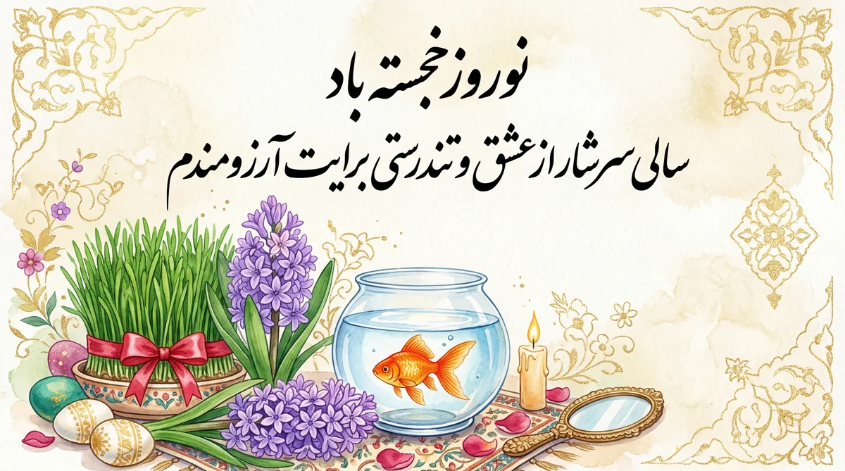 متن تبریک عید نوروز برای عزیزانم