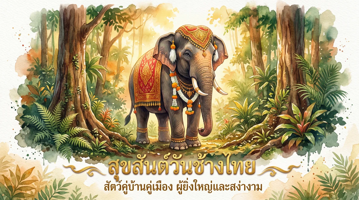 สุขสันต์วันช้างไทย