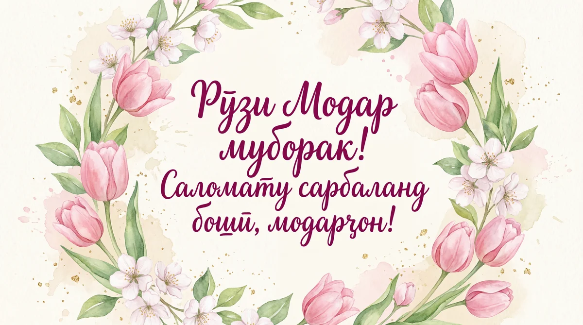 Рӯзи Модар муборак!