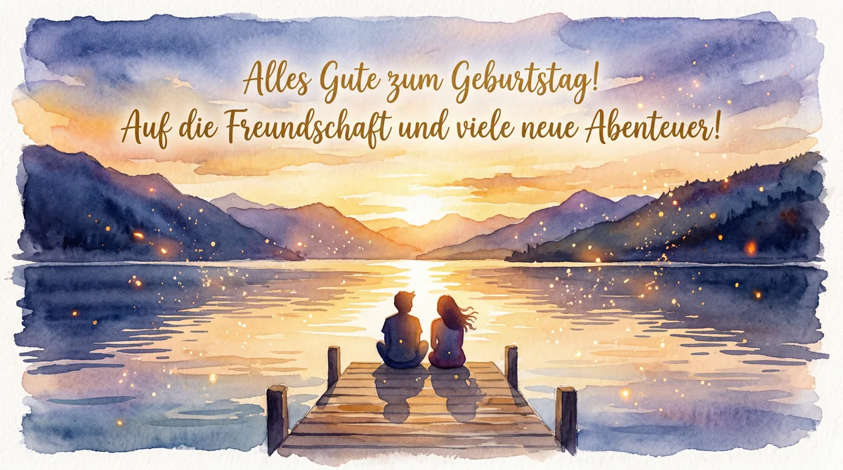 Geburtstagswünsche für einen lieben Freund