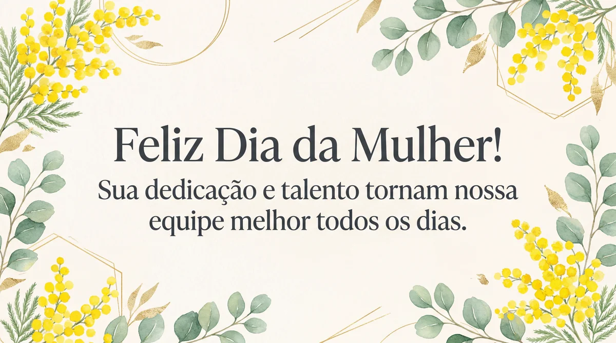 Mensagem para o Dia Internacional da Mulher para uma colega ...