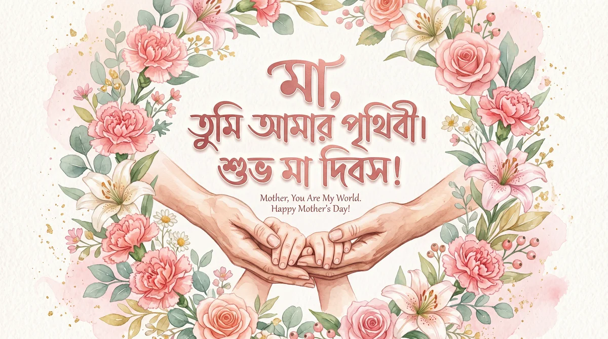 মায়ের জন্য মা দিবসের শুভেচ্ছা বার্তা