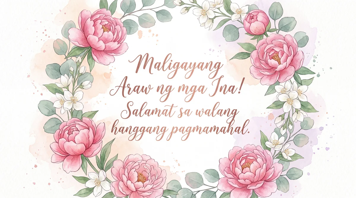 bati sa Araw ng mga Ina para sa aking ina