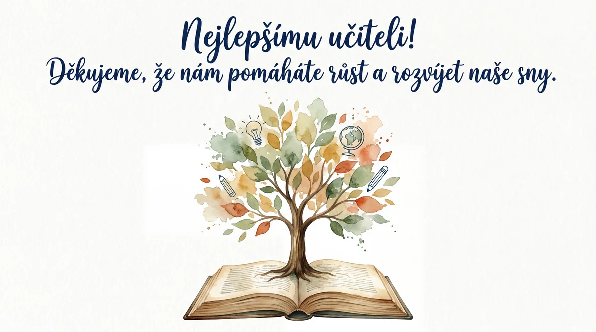 Přání pro oblíbeného učitele ke Dni učitelů
