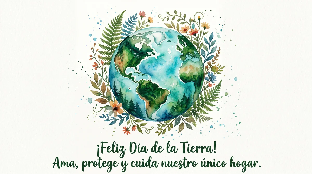 Felicitación para el Día de la Tierra