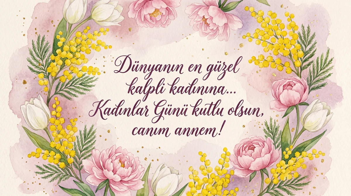 Kadınlar Günü kutlu olsun, canım annem!