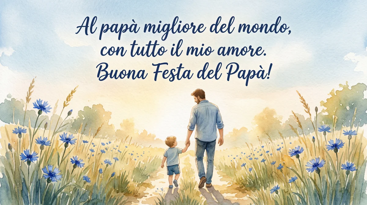 Tanti auguri per la Festa del Papà!