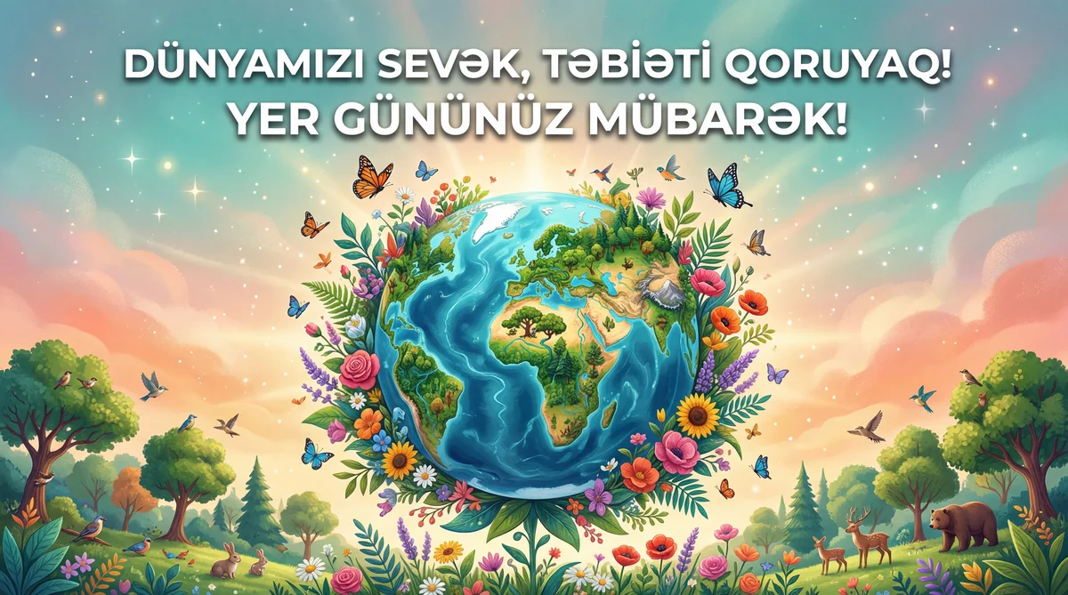 Yer Günü münasibətilə təbrik