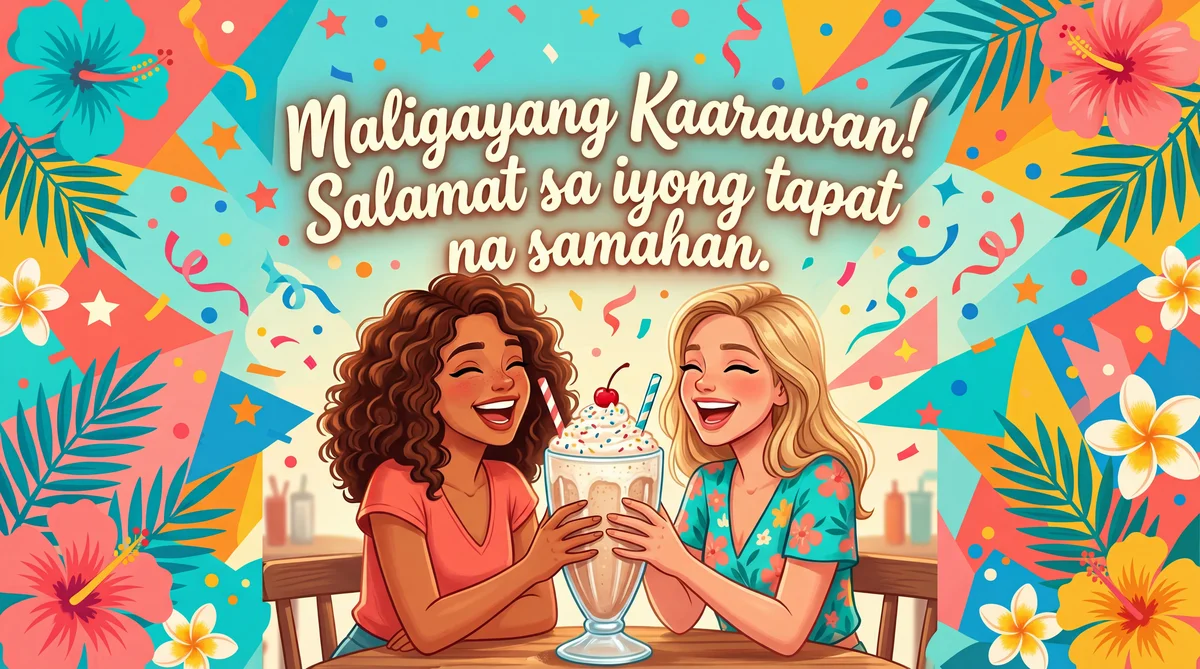 Mensahing pambati sa kaarawan para sa matalik na kaibigan