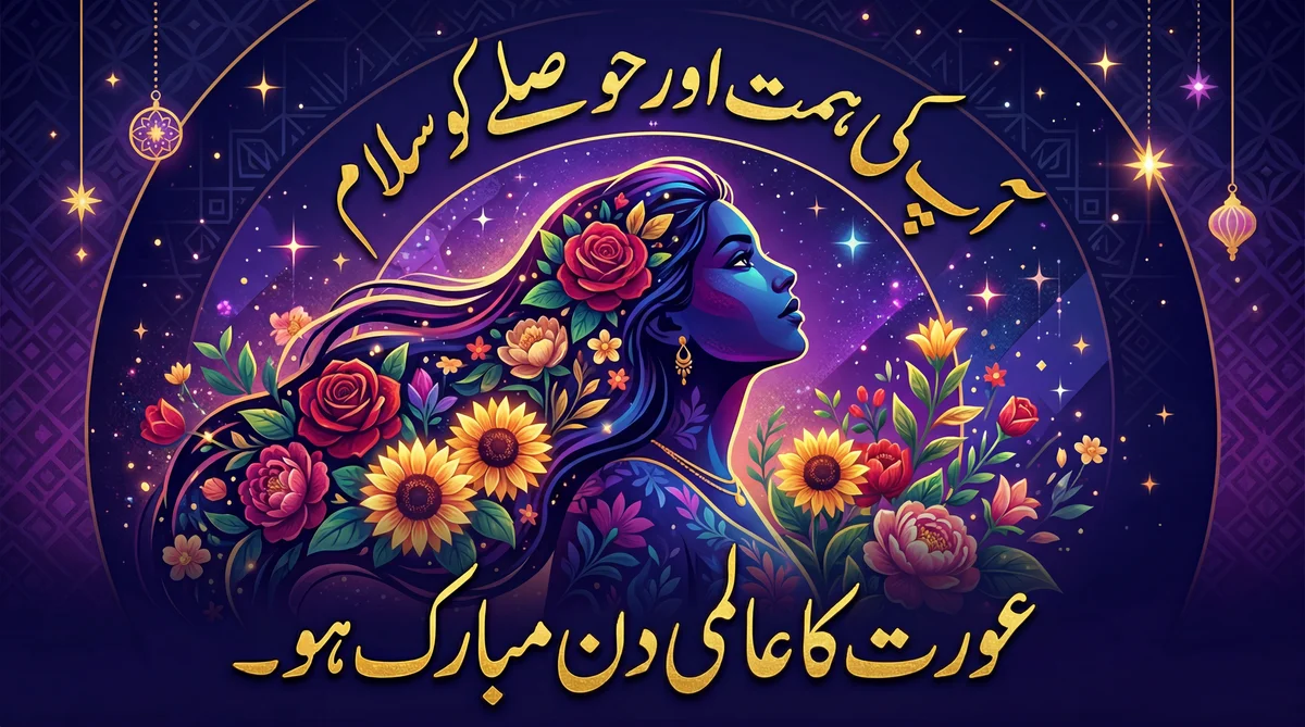 ایک مضبوط عورت کو یوم خواتین کی مبارکباد