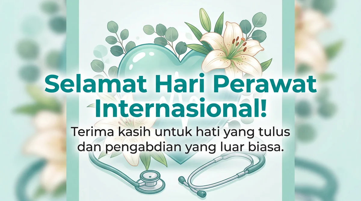 Ucapan Hari Perawat Internasional untuk para perawat hebat