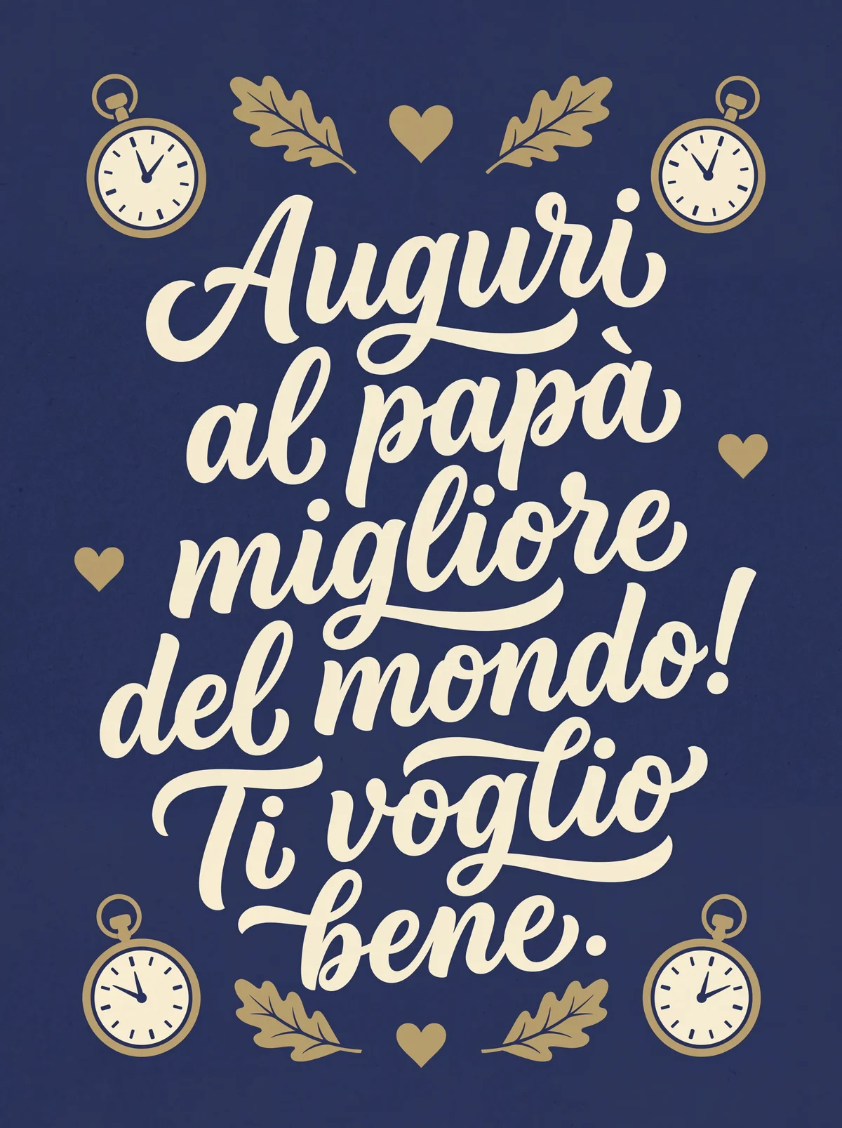 Auguri per la Festa del Papà