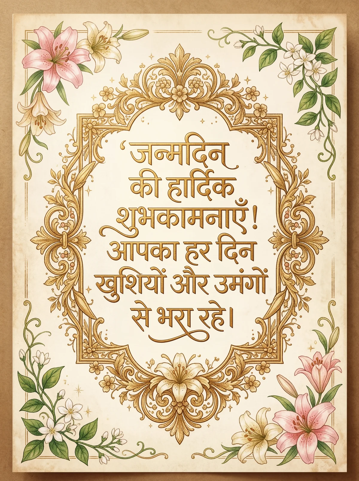 जन्मदिन मुबारक हो!