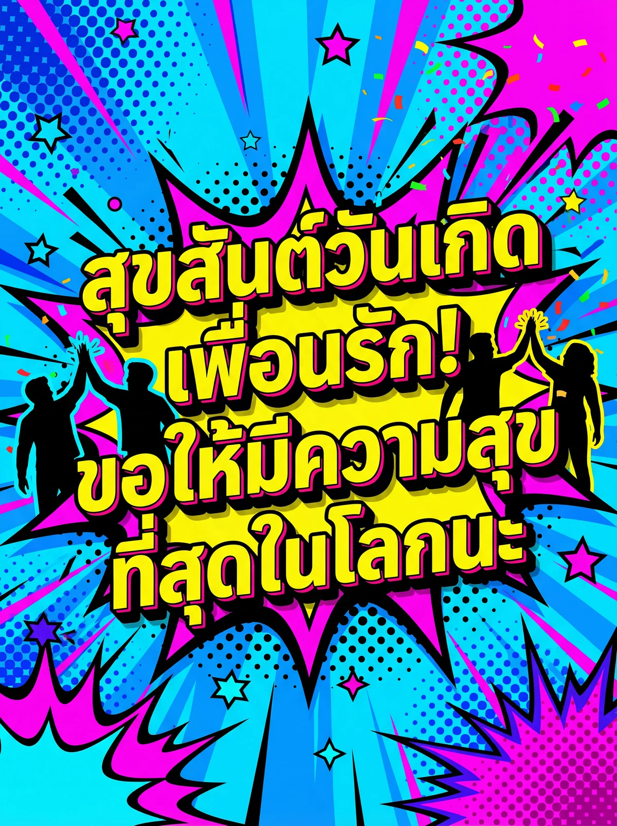 คำอวยพรวันเกิดเพื่อนรัก