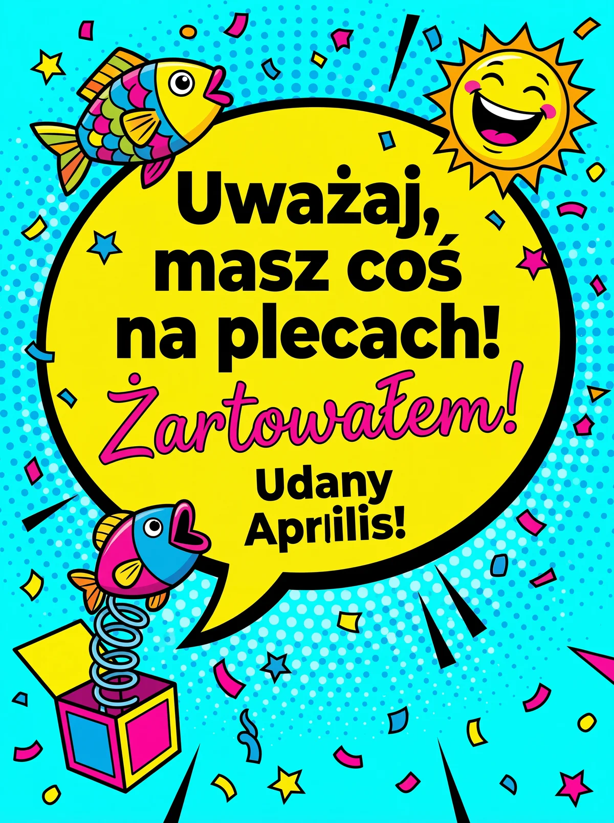 Życzenia na Prima Aprilis dla przyjaciela