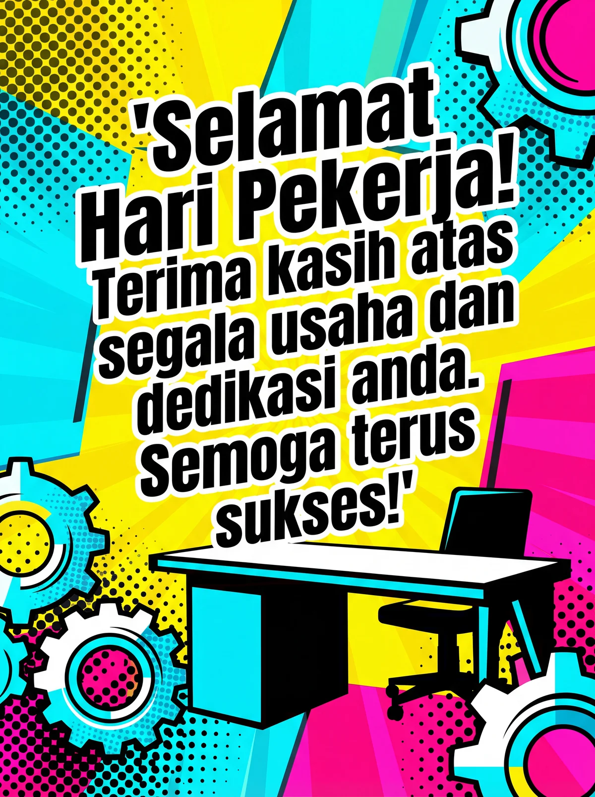 Ucapan Hari Pekerja untuk rakan sekerja