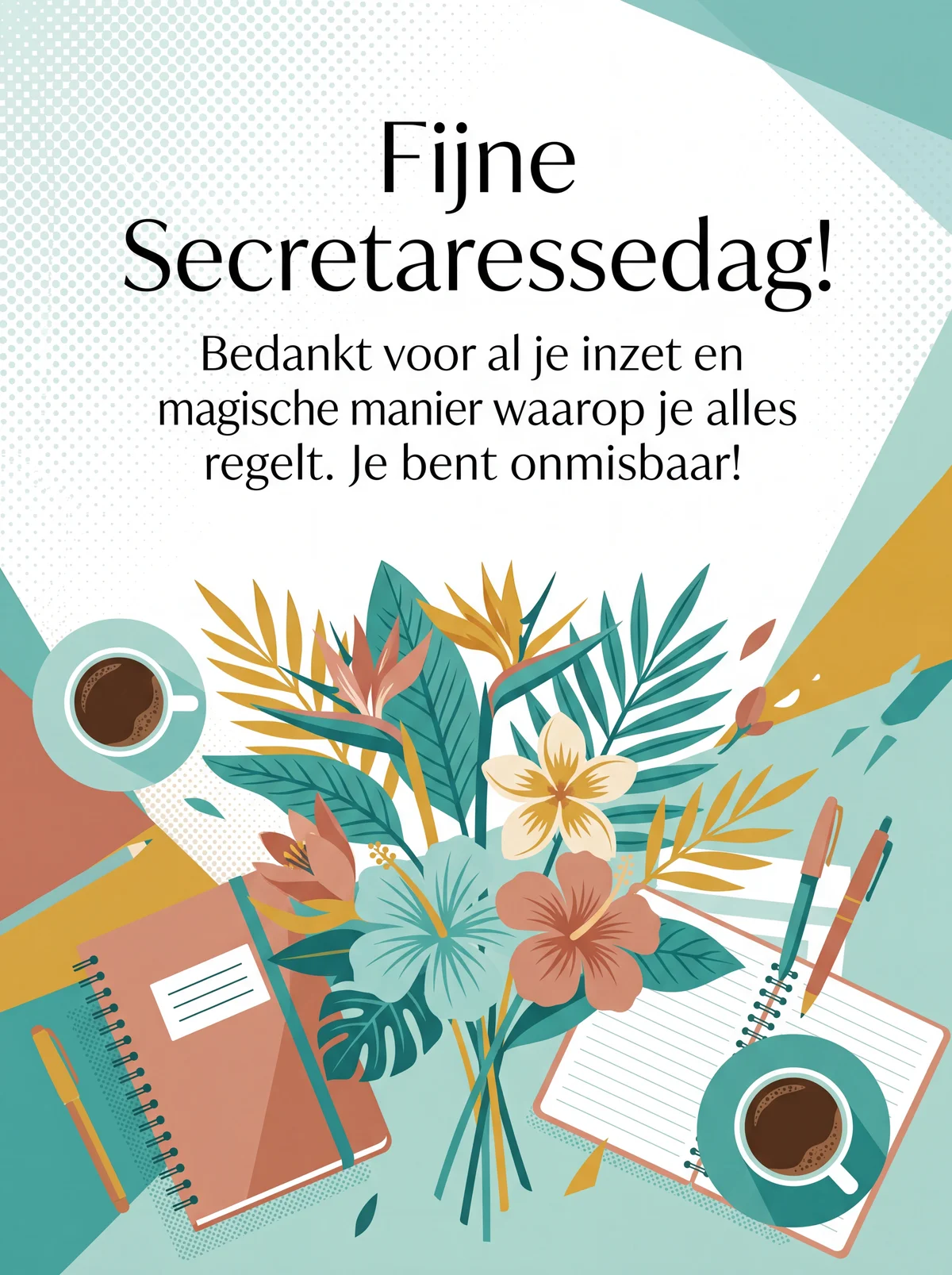 originele wensen voor Secretaressedag
