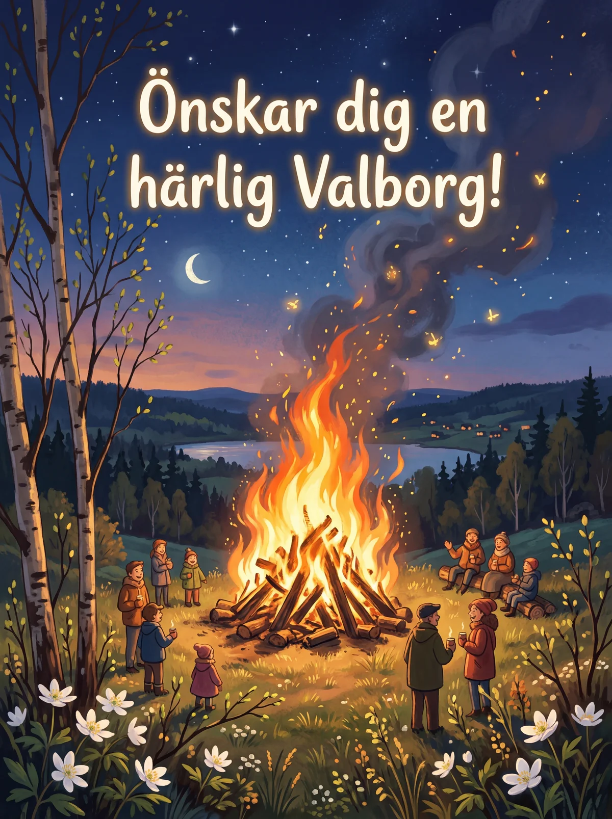 Önskar dig en härlig Valborg!