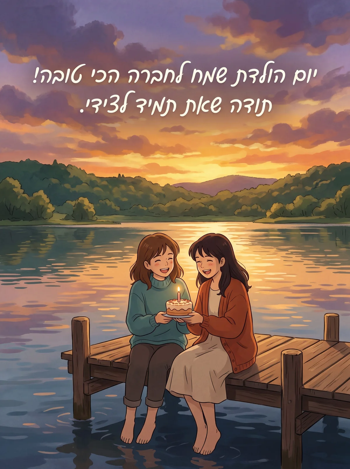 יום הולדת שמח לחברה הכי טובה