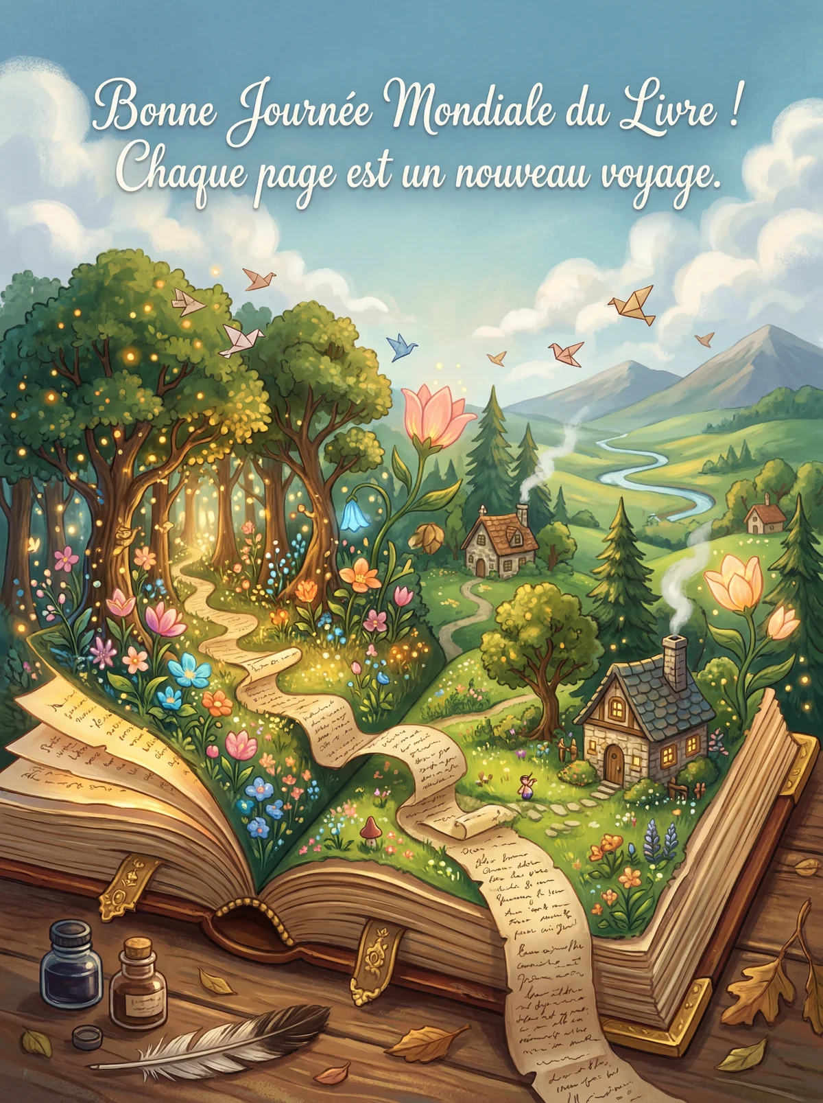 message pour la Journée mondiale du livre