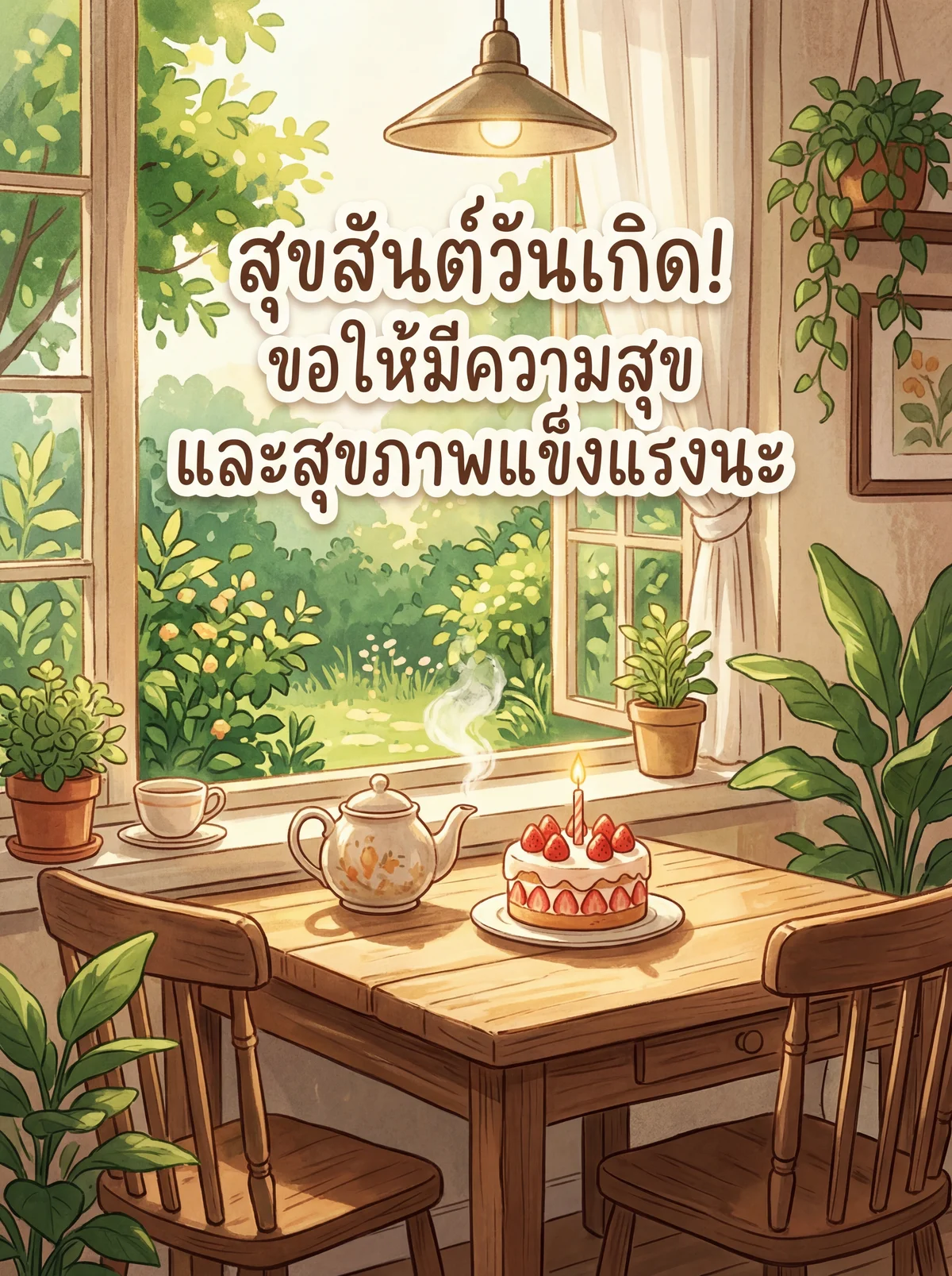 ข้อความอวยพรวันเกิดสั้นๆ สำหรับคนในครอบครัว