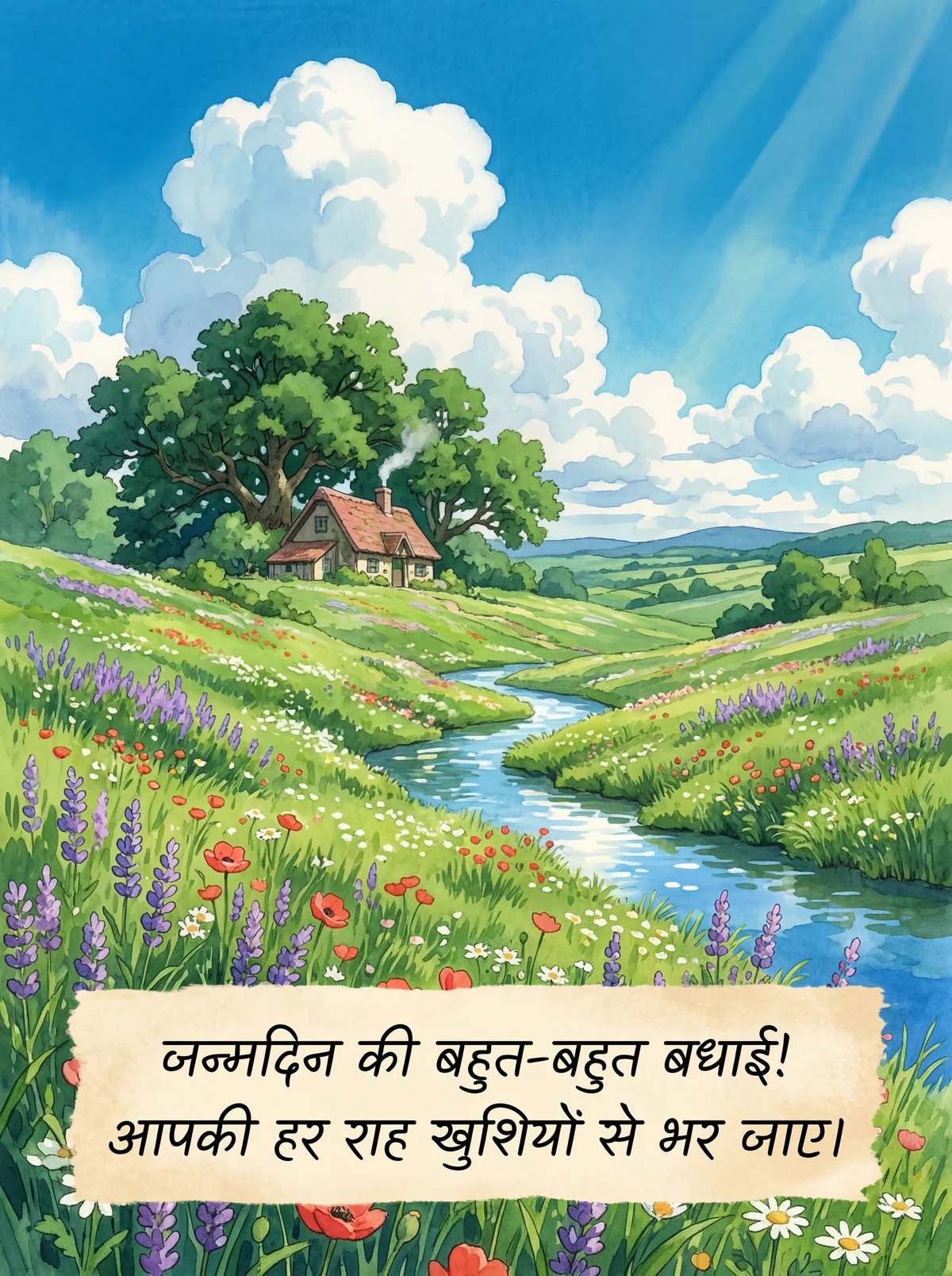 प्रिय मित्र को जन्मदिन की हार्दिक शुभकामनाएँ!