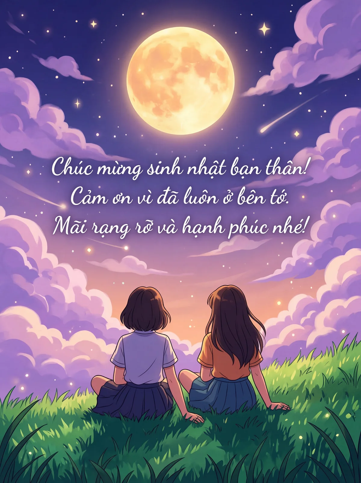 lời chúc sinh nhật bạn thân ý nghĩa