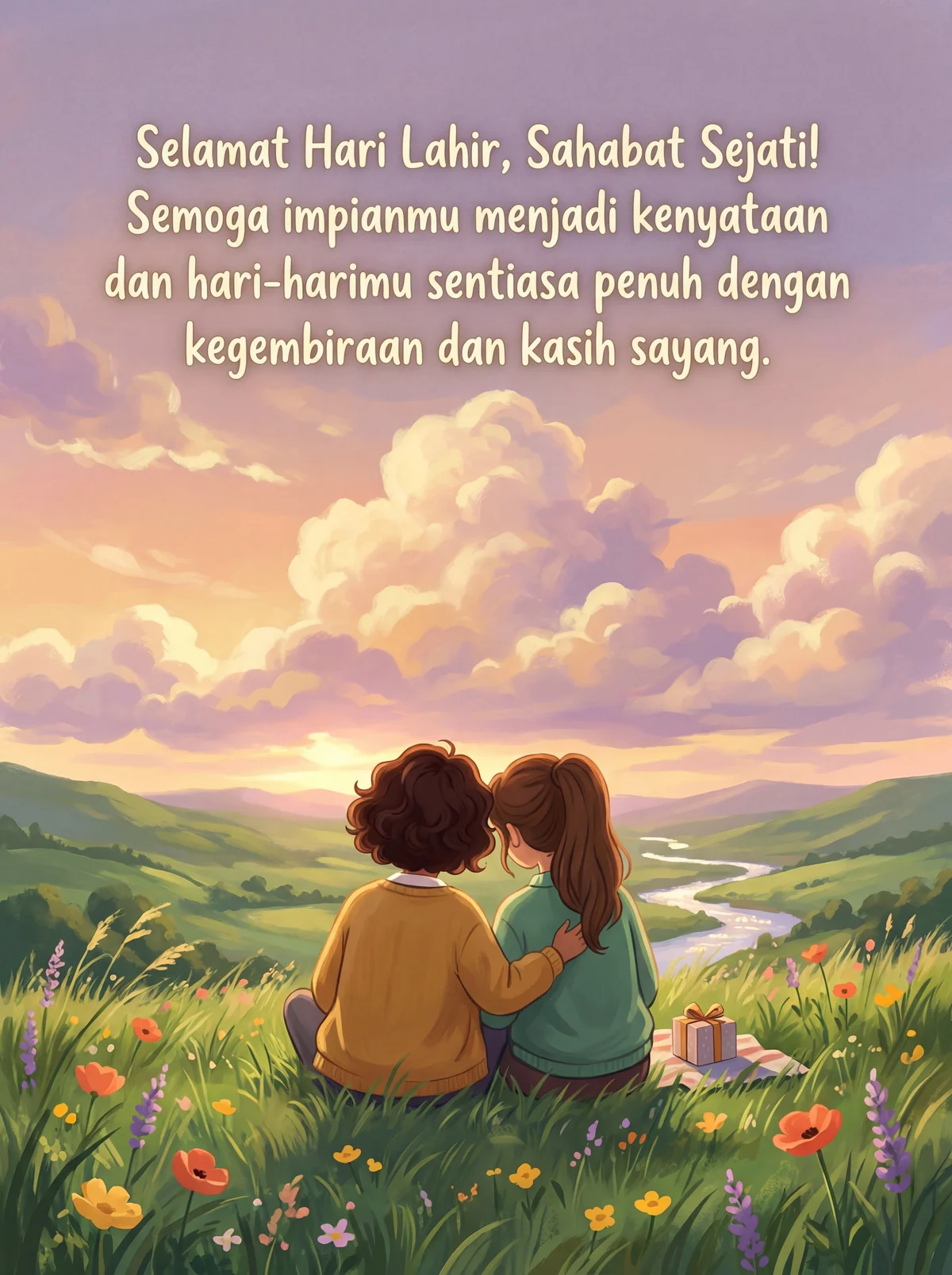 Ucapan hari lahir istimewa untuk sahabat tersayang