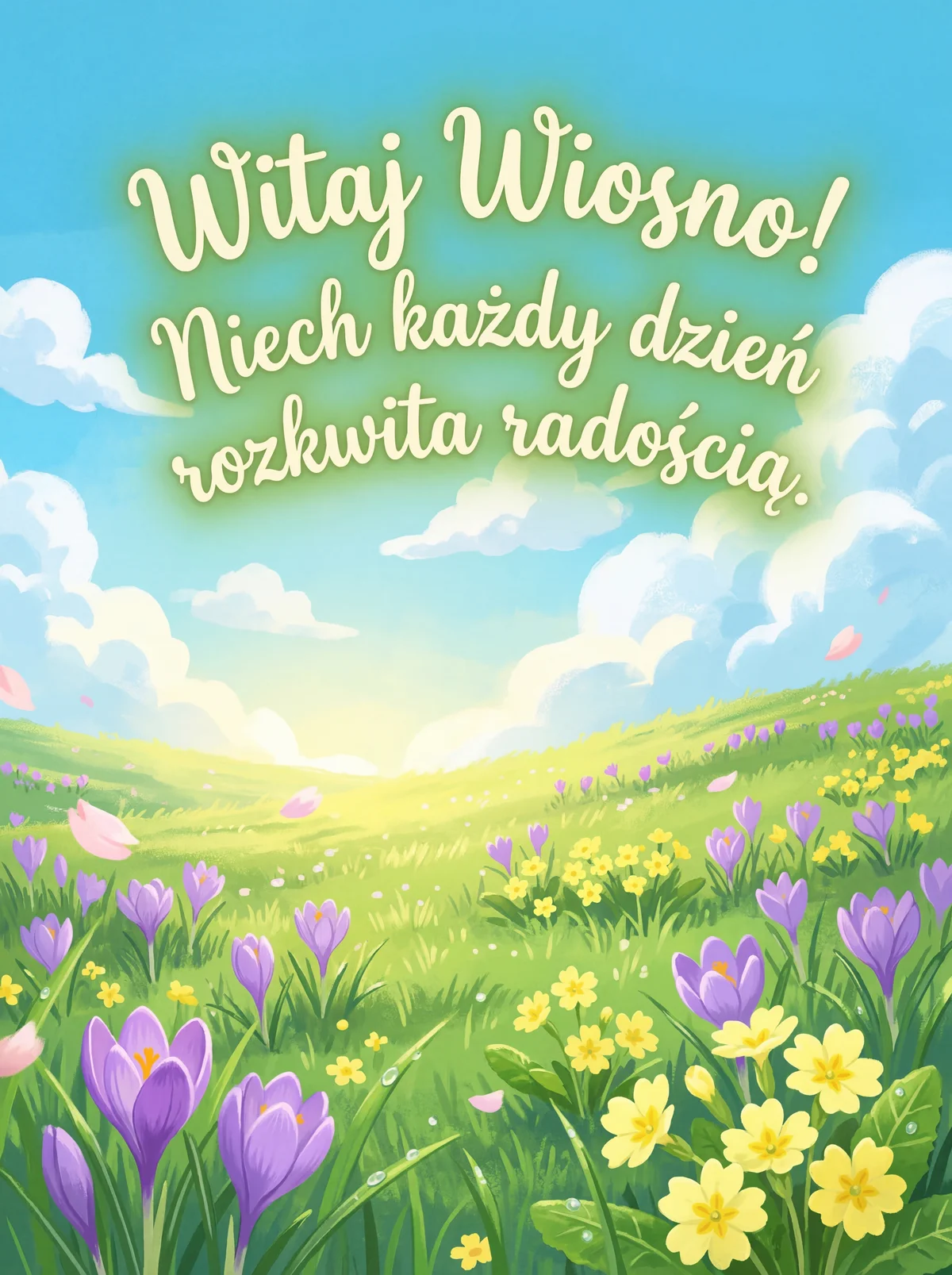 życzenia na Pierwszy Dzień Wiosny