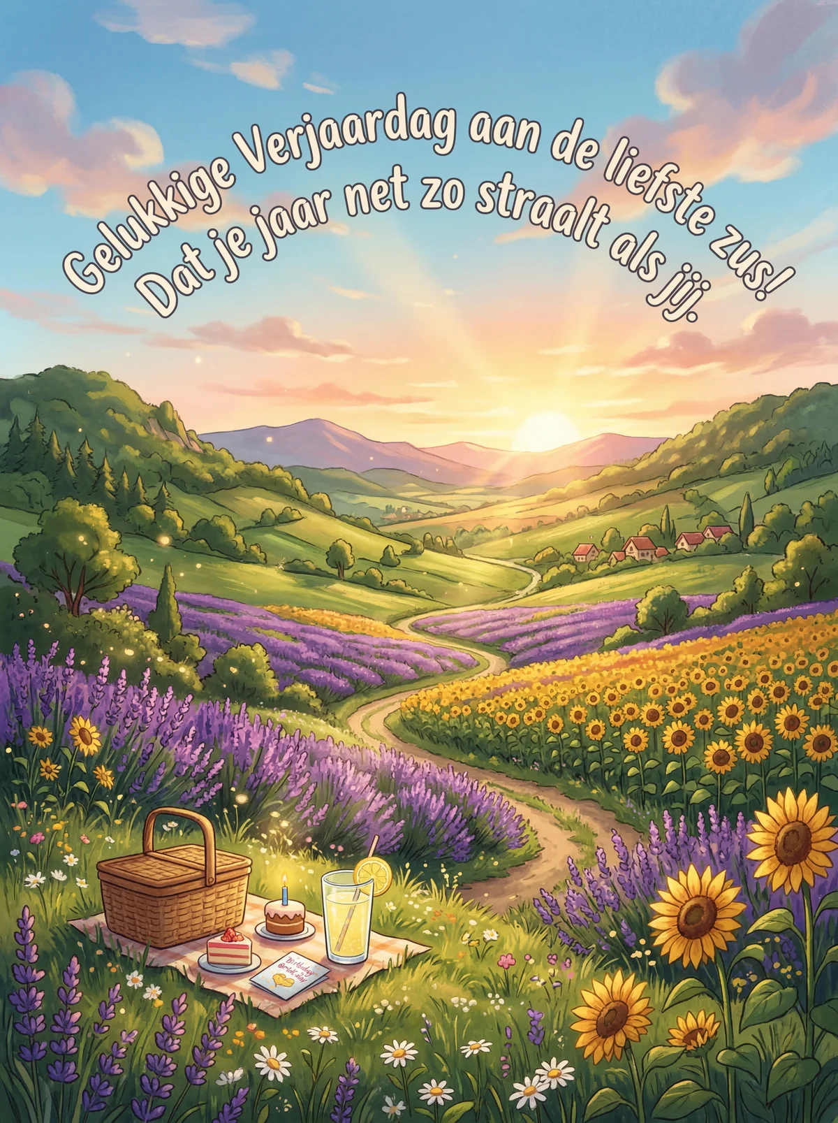 Verjaardagswensen voor mijn geweldige zus