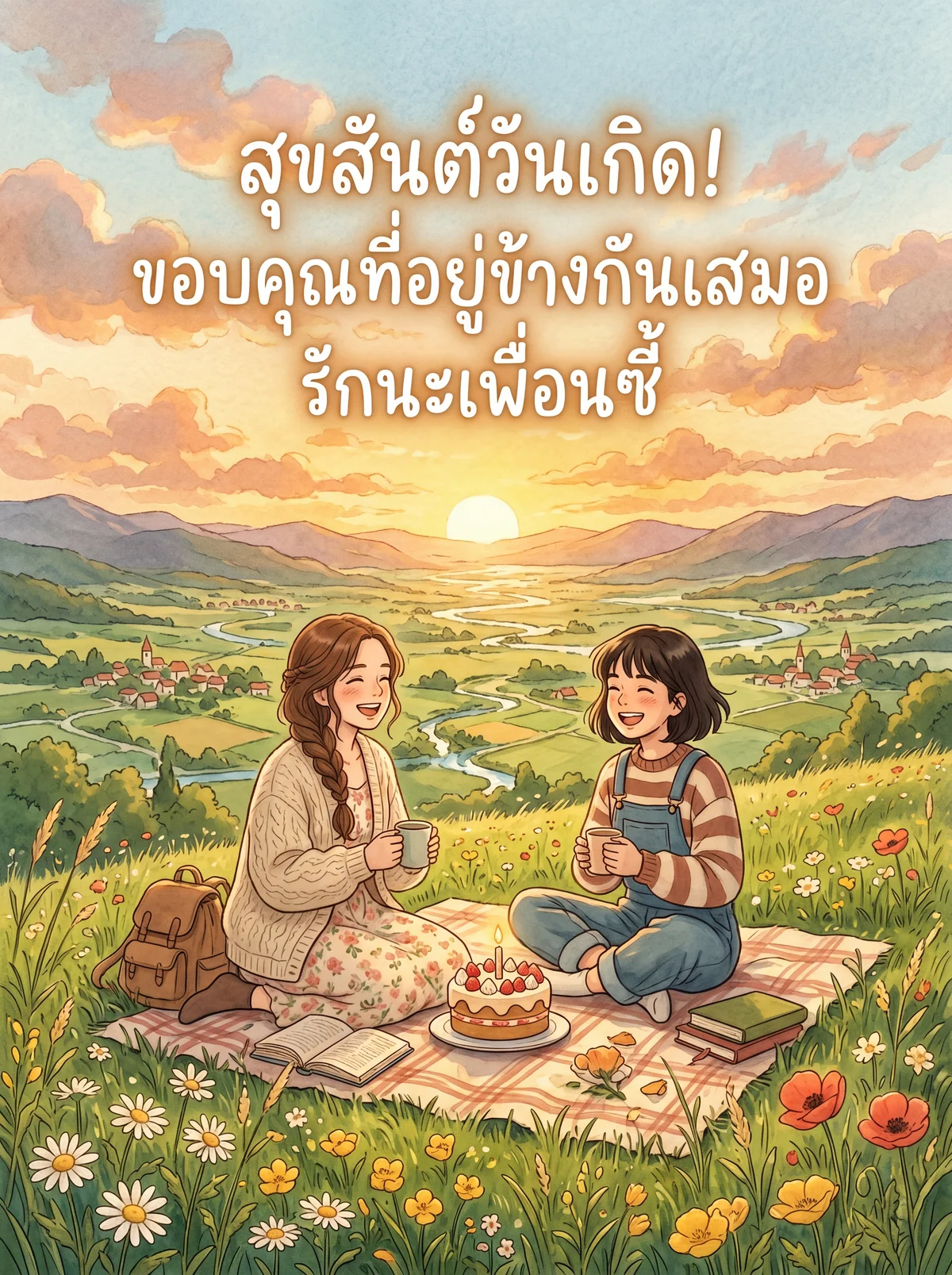 คำอวยพรวันเกิดเพื่อนสนิท