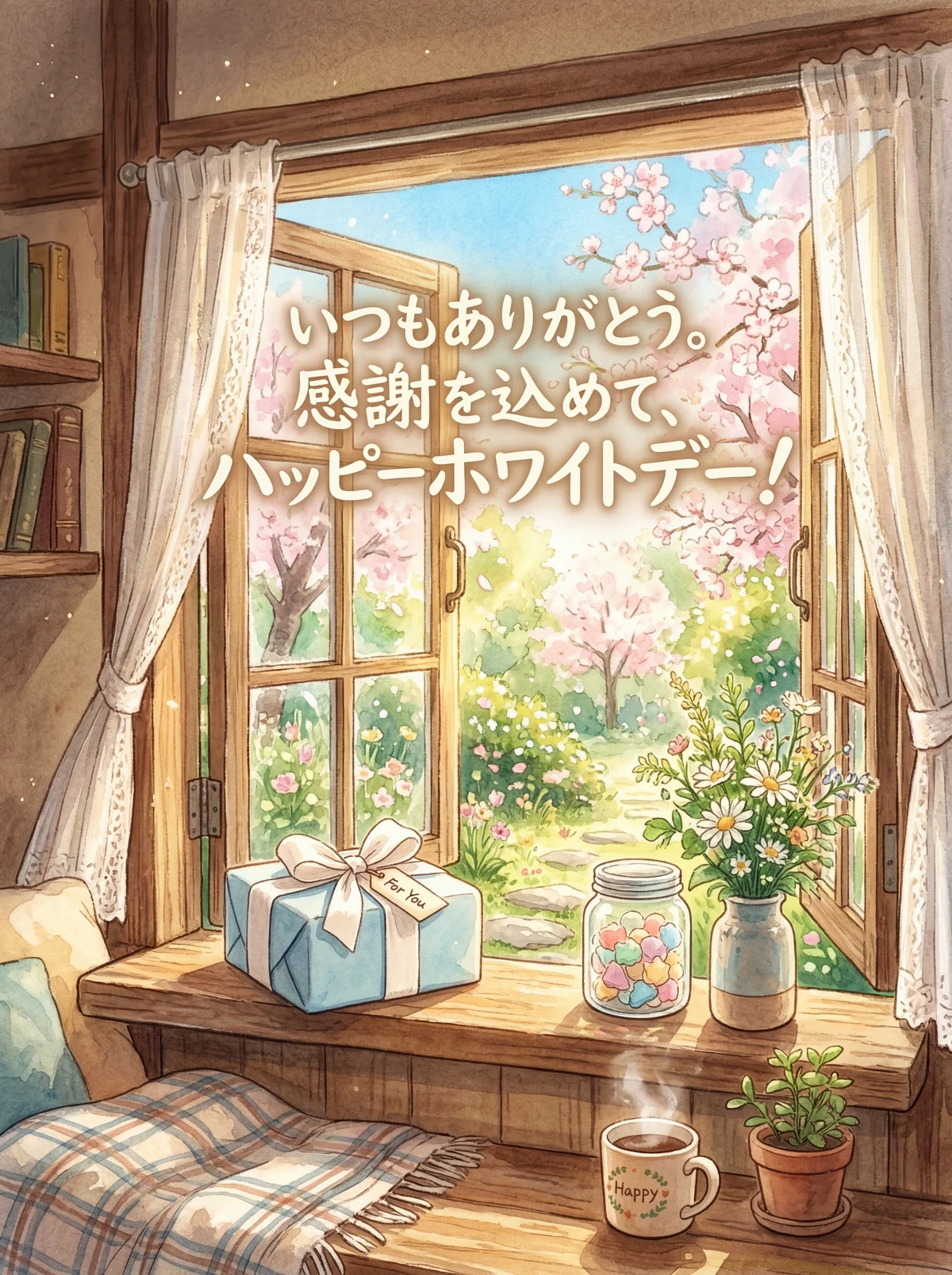 ホワイトデーに感謝を込めて。いつもありがとう！