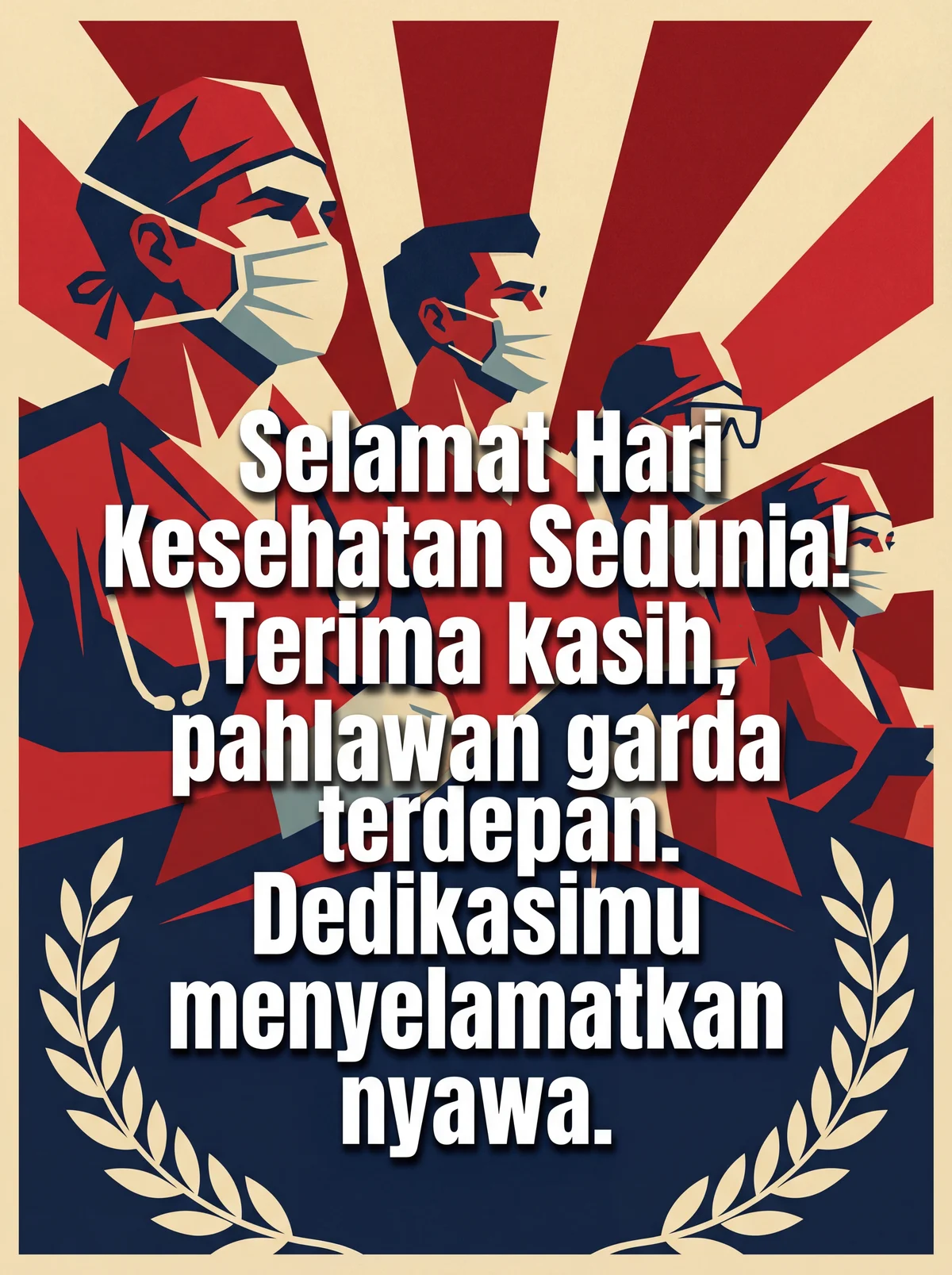 Ucapan Hari Kesehatan Sedunia untuk paramedis