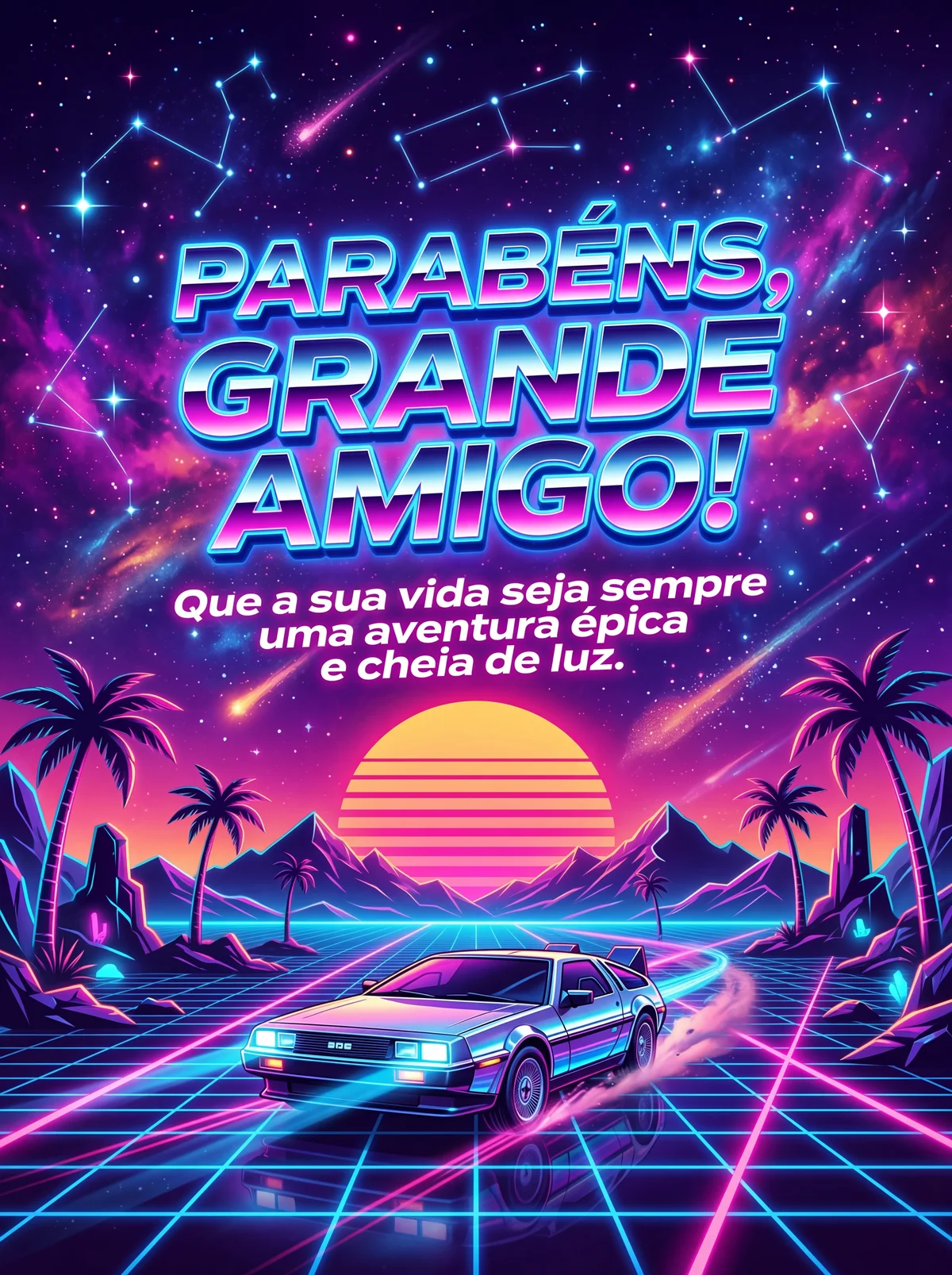 cartão de aniversário para amigo