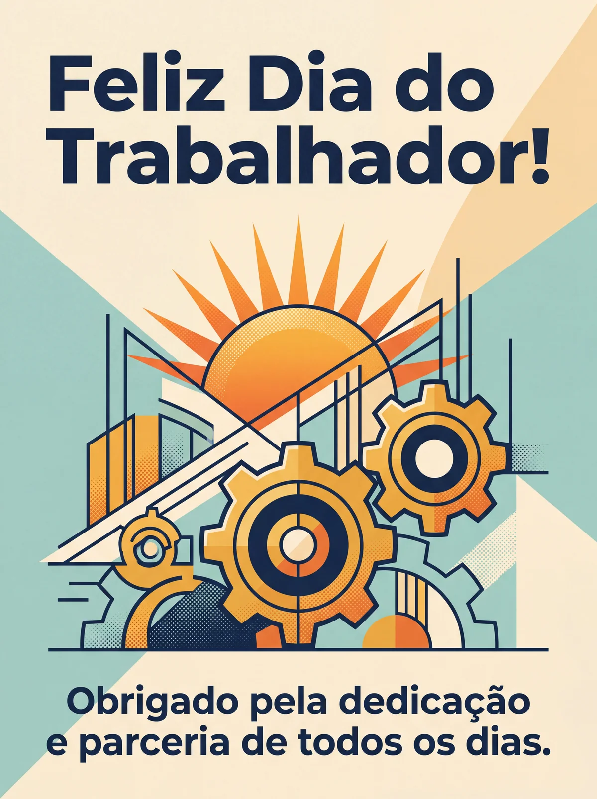 Mensagem para colega de trabalho no Dia do Trabalhador.