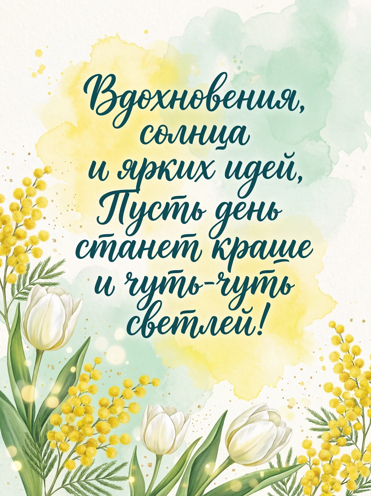 Поздравление с 8 марта для коллеги