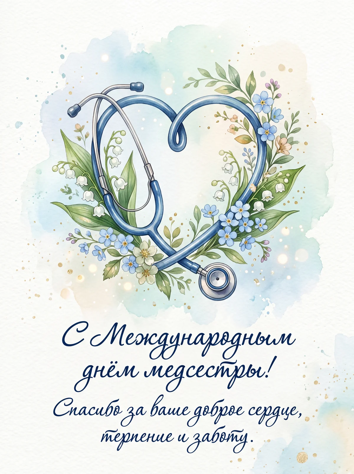Поздравление с Международным днем медсестер
