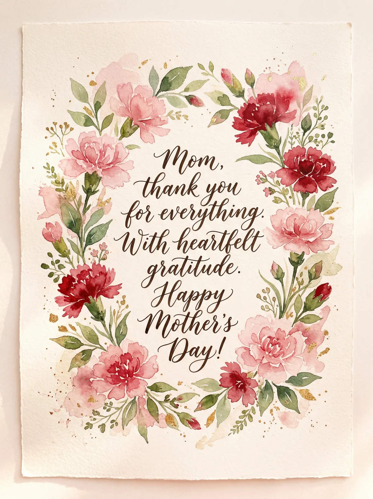 お母さんへ、心からの感謝を込めて！母の日おめでとう